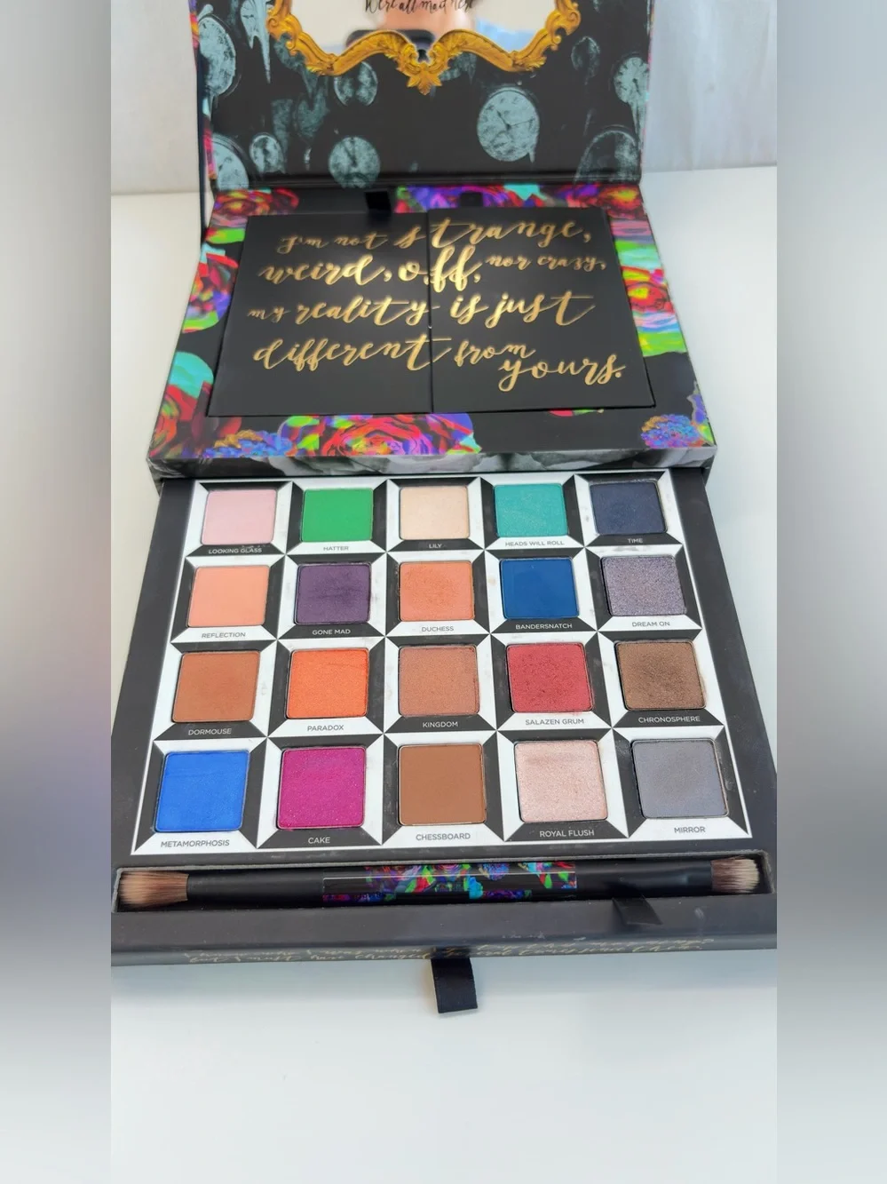 Limited-edition Urban Decay Alice Through the Looking Glass 20 Eyeshadow Palette